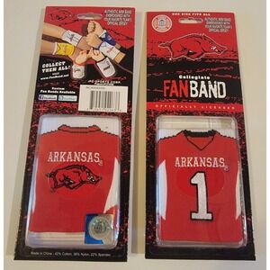 Arkansas‎ Razorbacks College Football/Baseball Fandband/Wristband - Authentic
